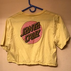 Santa Cruz Skateboards Tops - Santa Cruz crop top Santa Cruz Skateboards Tops - Santa Cruz crop top